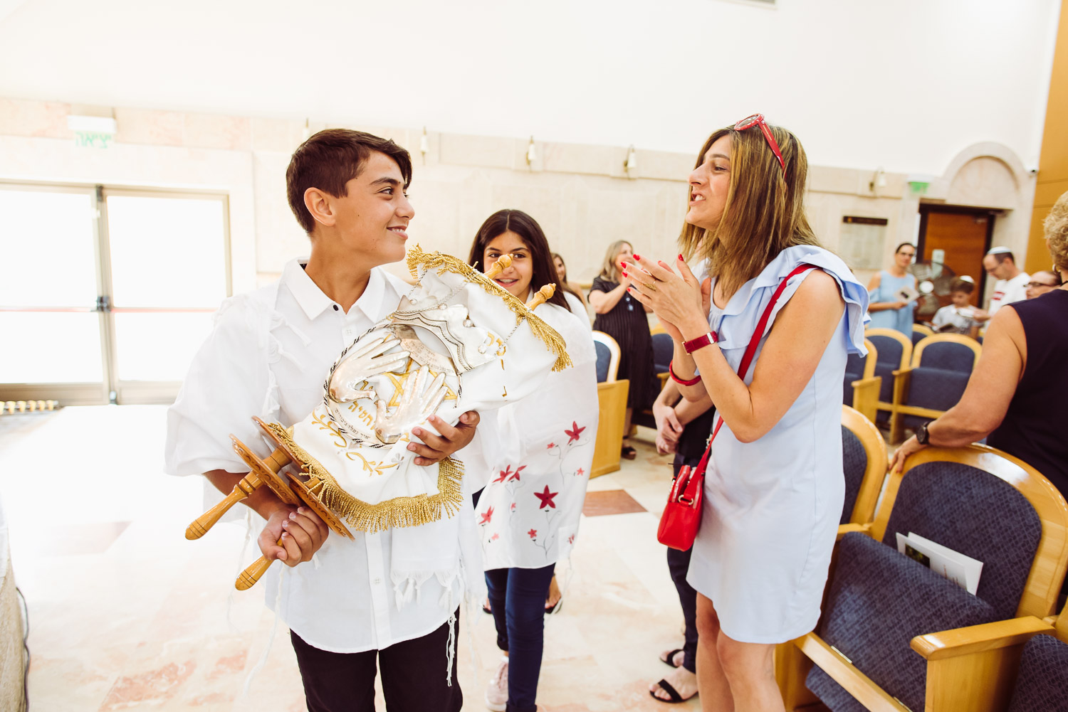 בר המצווה של טל ושחר בית שמואלי רעננה | צילום בר מצווה אמנון חורש
