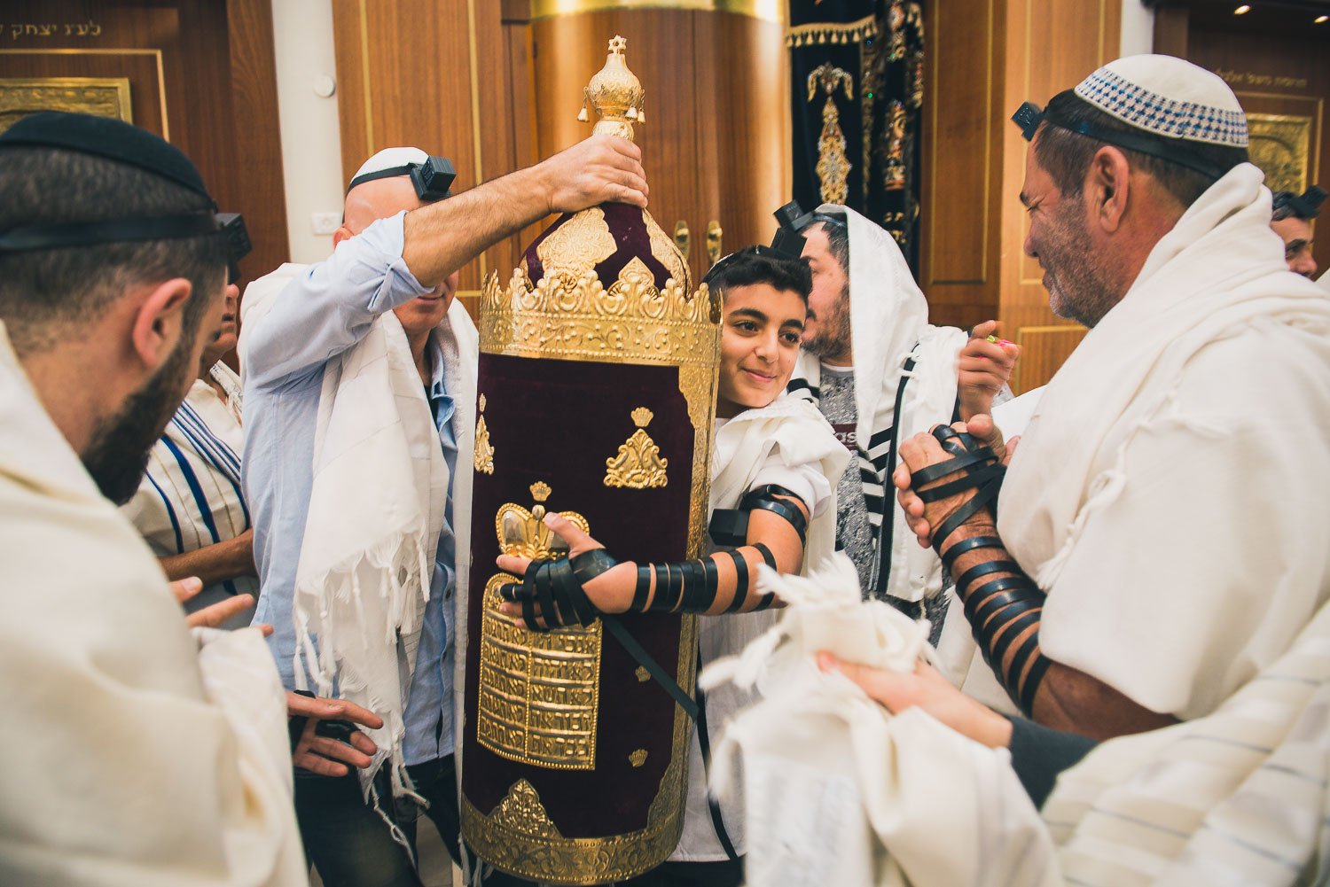 צלם עליה לתורה אמנון חורש | בר המצווה של יואב
