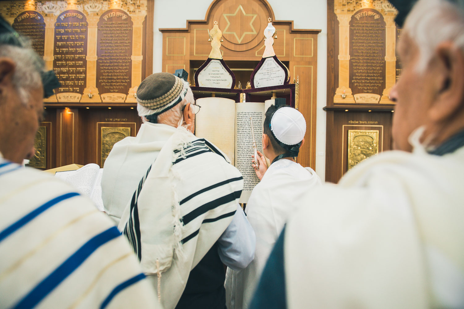 צלם עליה לתורה אמנון חורש | בר המצווה של יואב