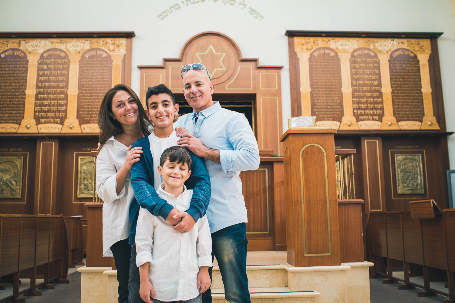 צלם עליה לתורה אמנון חורש | בר המצווה של יואב