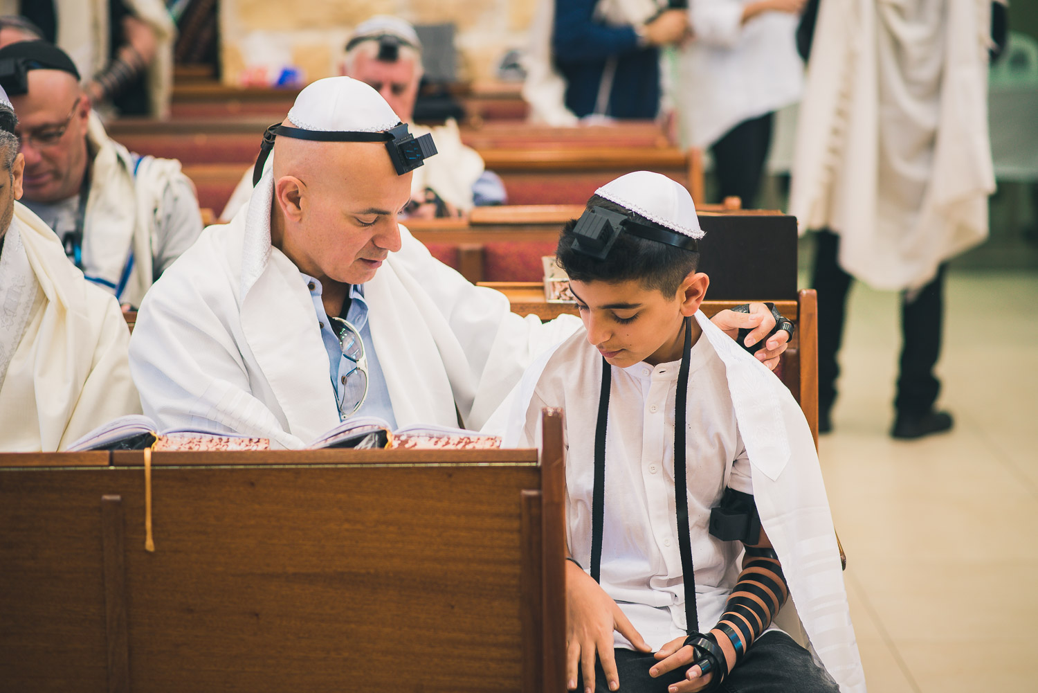 צלם עליה לתורה אמנון חורש | בר המצווה של יואב