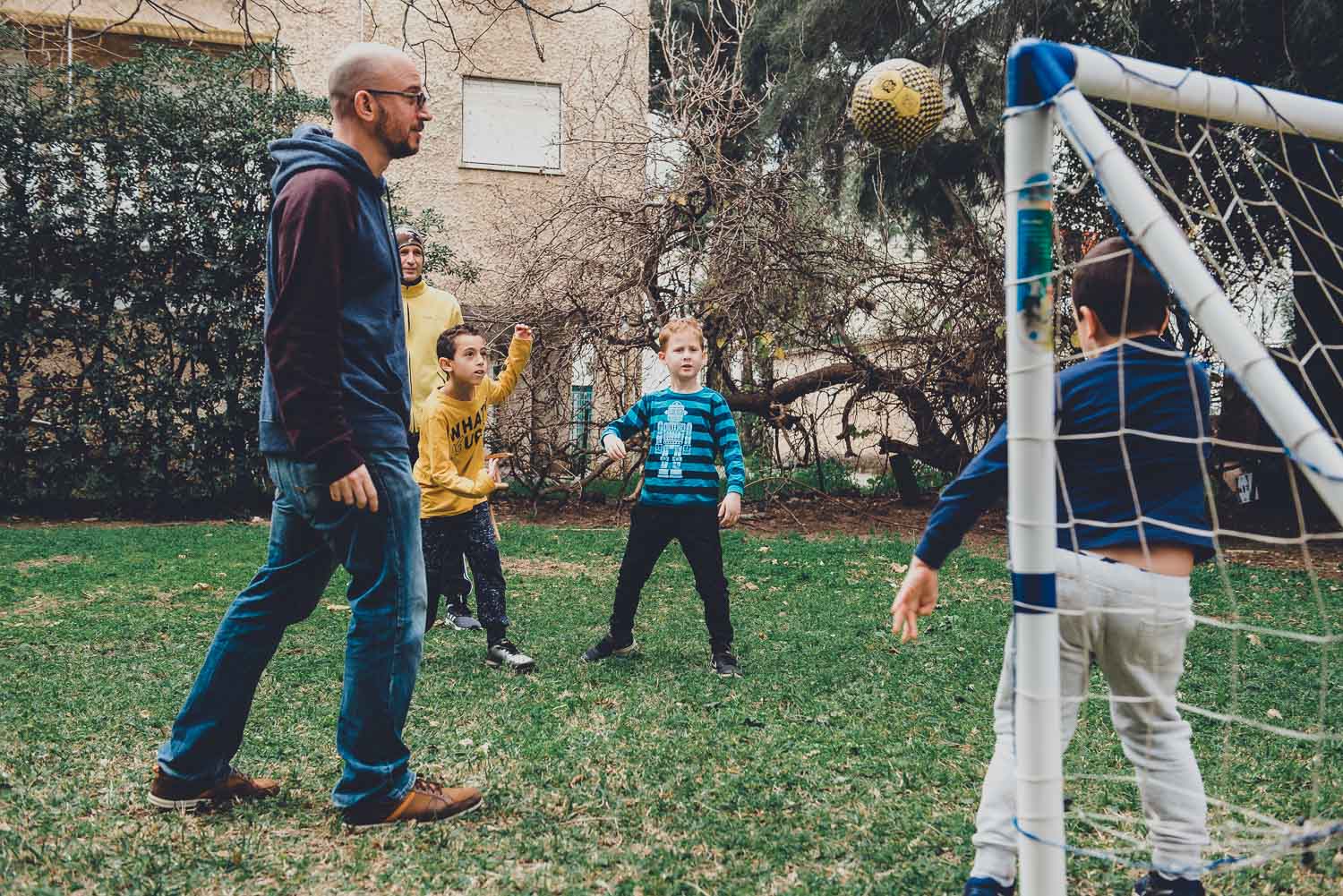 צילומי משפחה שבת אצל משפחת אופר | צלם משפחה אמנון חורש